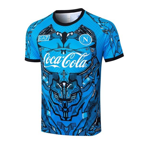 Maillot Entrainement Naples 2025-26 Bleu 3